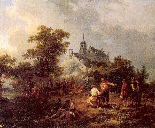 Prince, Jean-Baptiste le Playing Ball oil painting picture